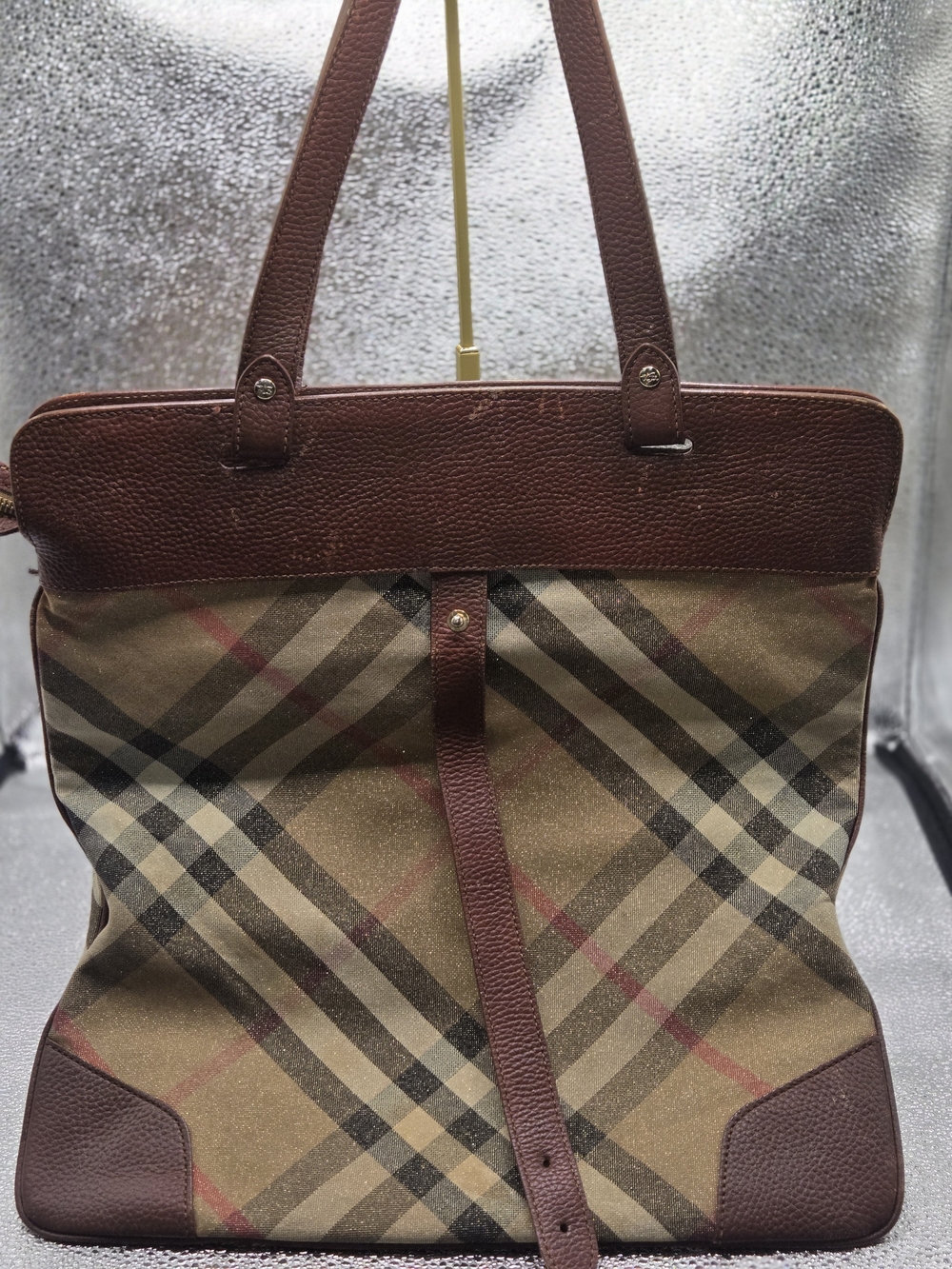 ✨ Authentic Burberry Nova Check Tote Bag ✨